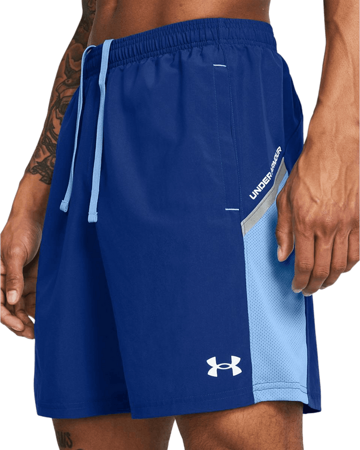Pantaloncini Ua Tech Utility Blu Tech