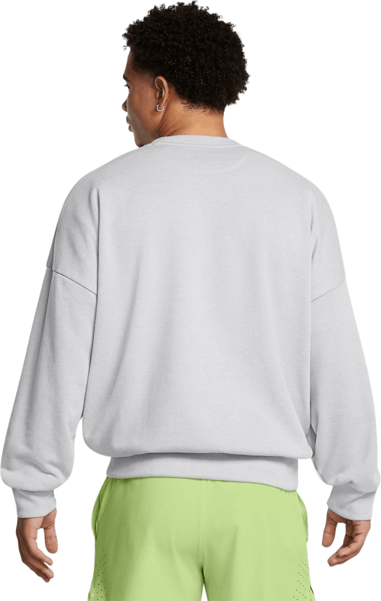 Ua Icon Hwt Terry Os Crew Noir