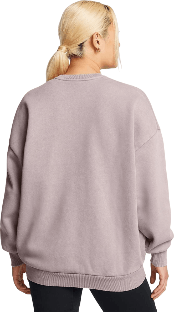 Ua Icon Hwt Flc Os Crew Tetra Gray
