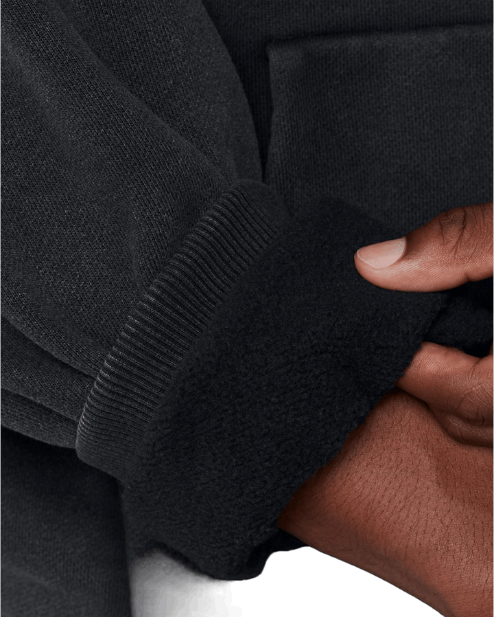 Ua Icon Hwt Flc Wash Os Hood Noir