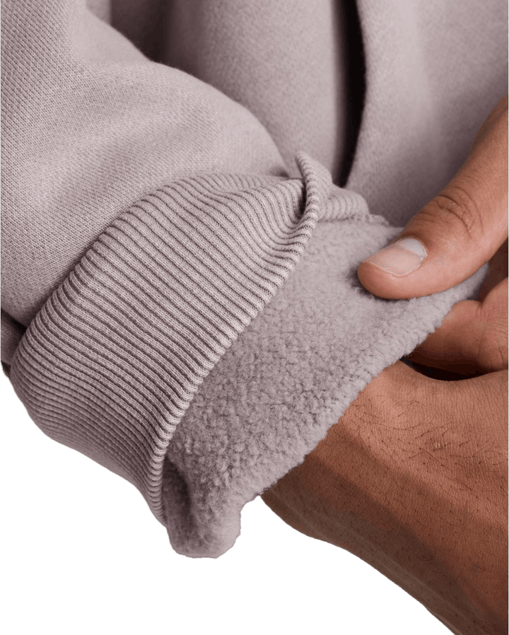 Ua Icon Hwt Flc Wash Os Hood Tetra Gray