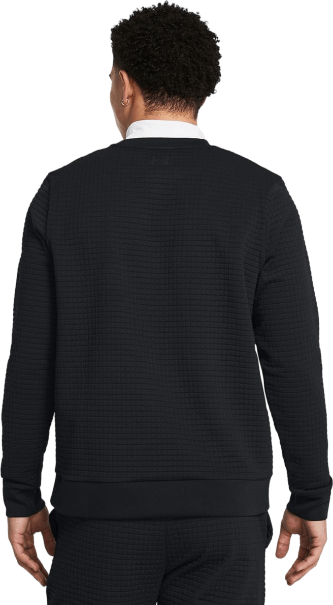 Ua Unstoppable Flc Txtr Crew Noir
