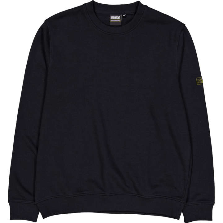 B.intl Outline Badge Crew Black