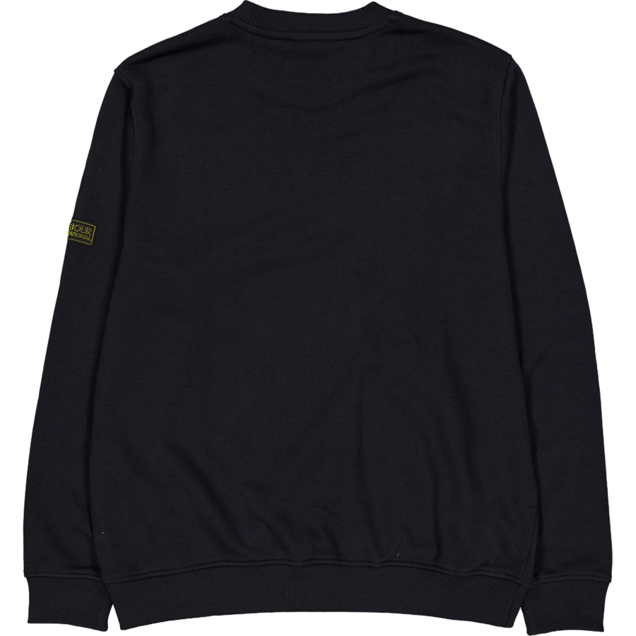 B.intl Outline Badge Crew Black