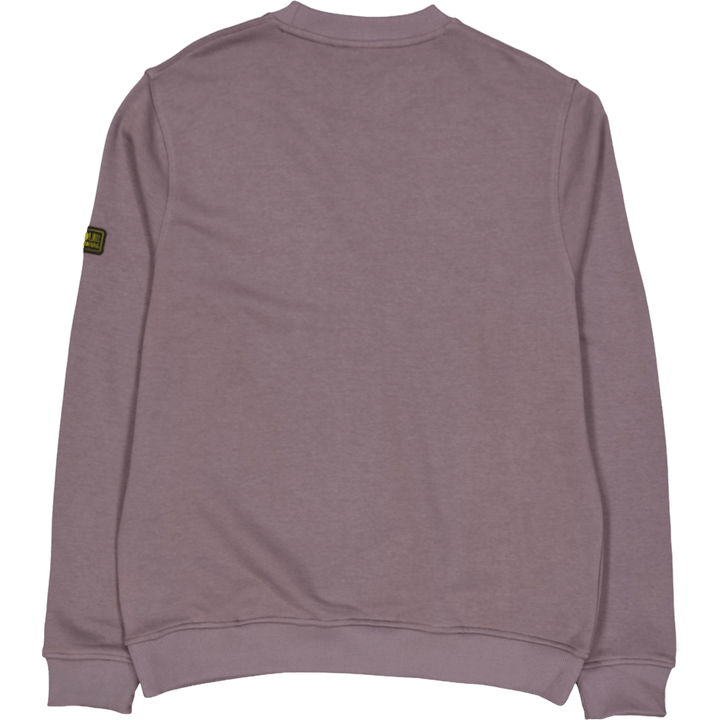 Écusson B.intl Outline Crew Prune Gris