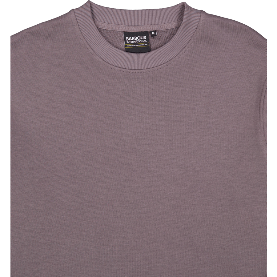 Écusson B.intl Outline Crew Prune Gris