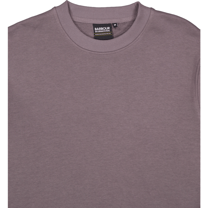 Écusson B.intl Outline Crew Prune Gris