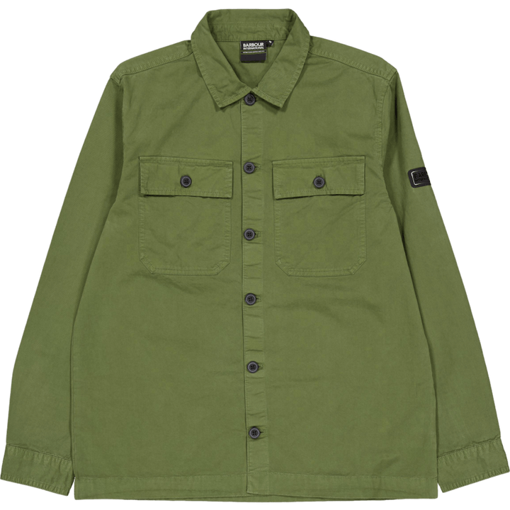B.intl Arlo Overshirt Olive brûlé