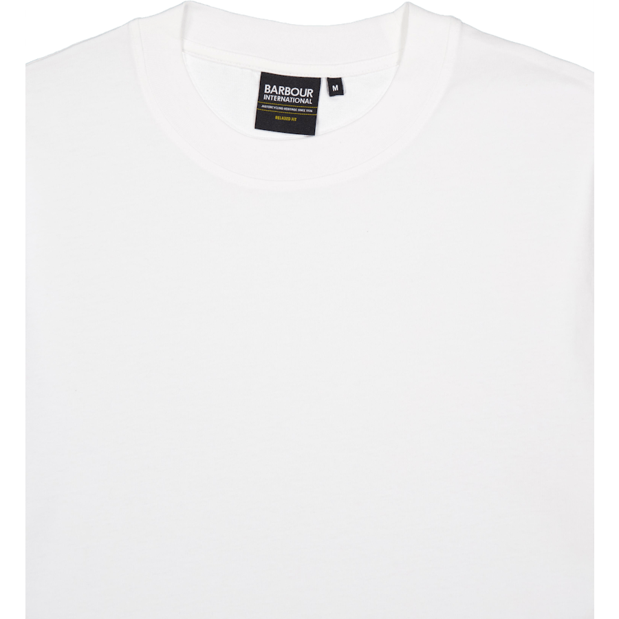 B.intl Outline tričko White