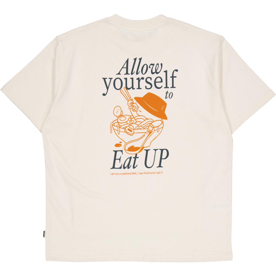 Wbbaine Eat Tee Off White