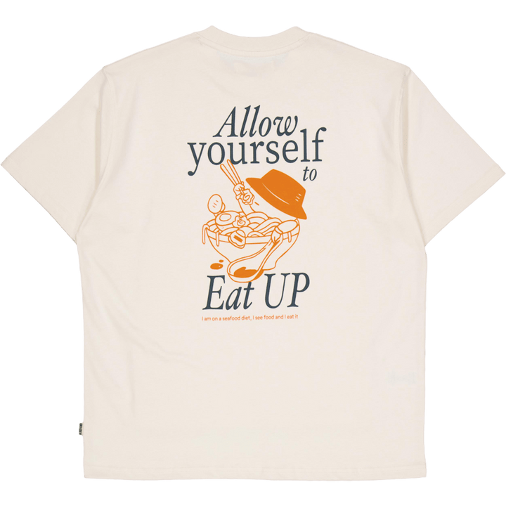 Wbbaine Eat Tee Off White