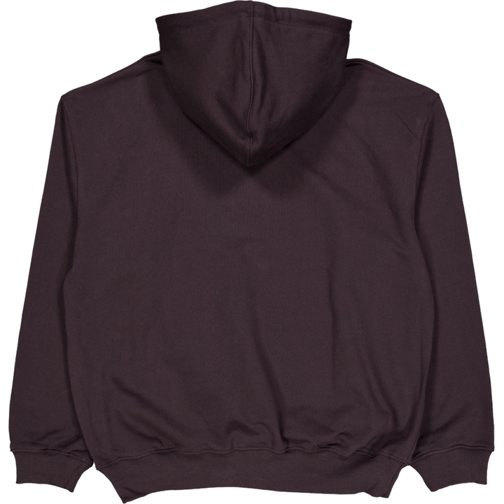 Wbpope Globe Hoodie Chocolate Brown