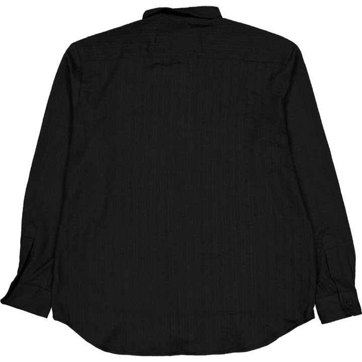 Wbyuzo Struck Shirt Black