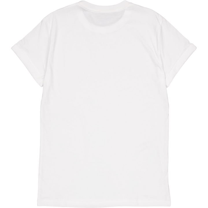 T-shirt enroulable blanc