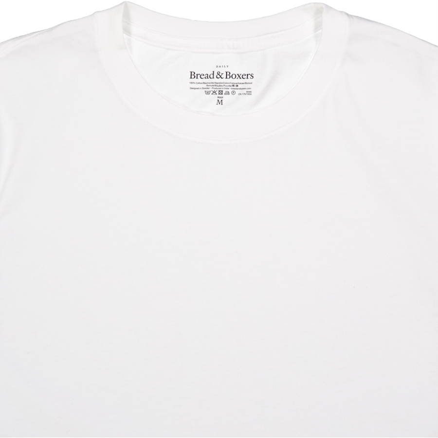 T-shirt enroulable blanc