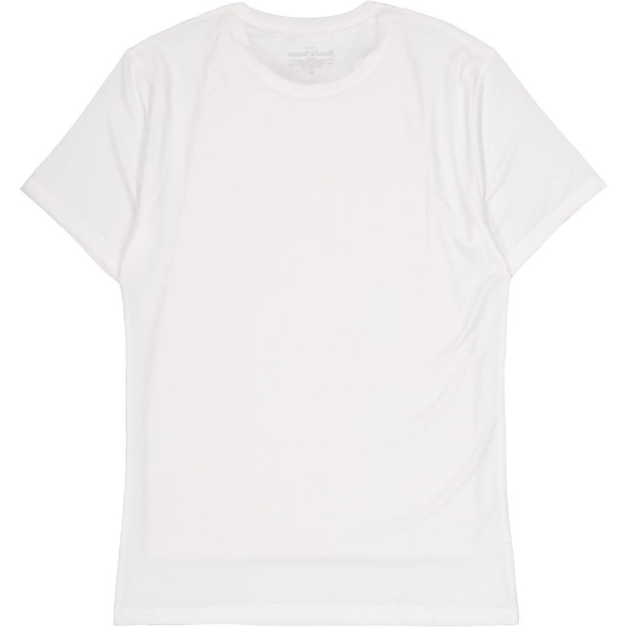 Crew-neck Tencel White