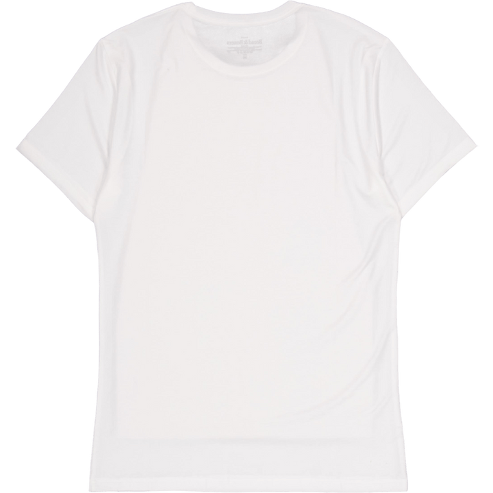 Crew-neck Tencel White