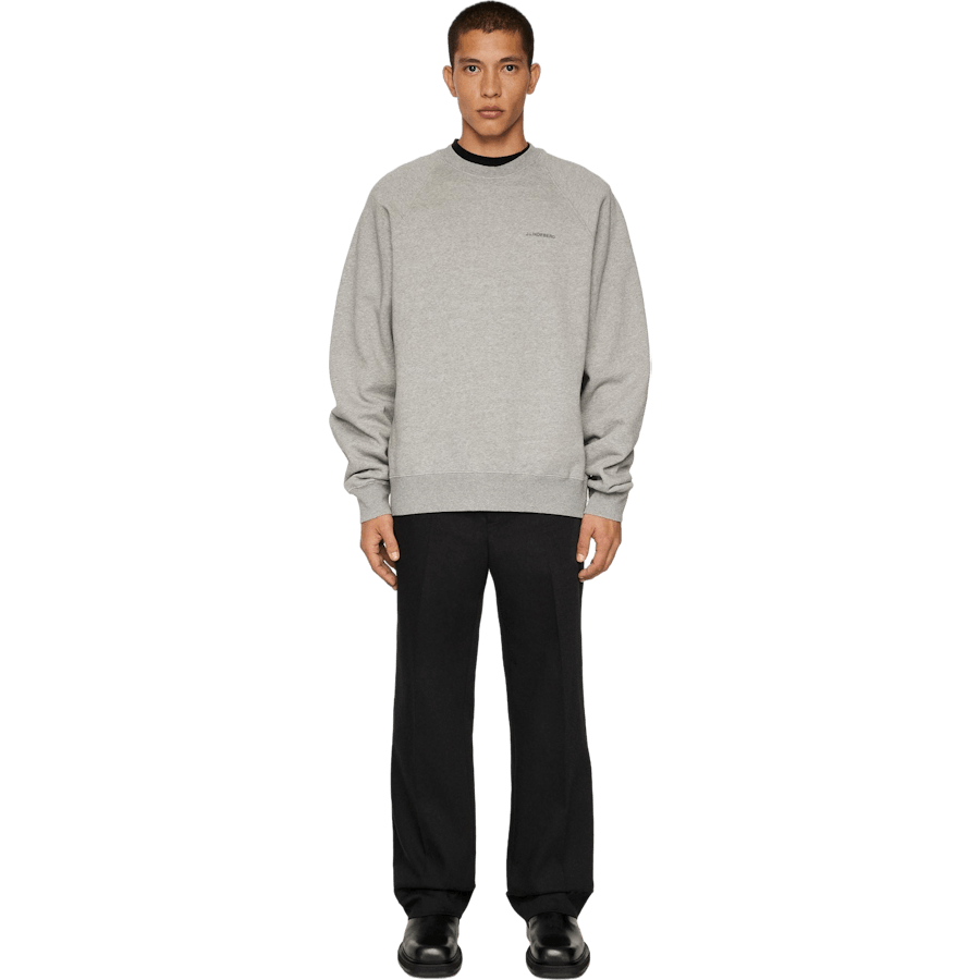 Callan Crew Neck Light Grey Melange