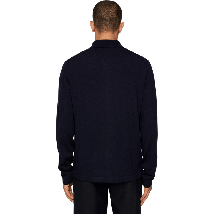 Kaleb Merino Zip Cardigan Jl Navy