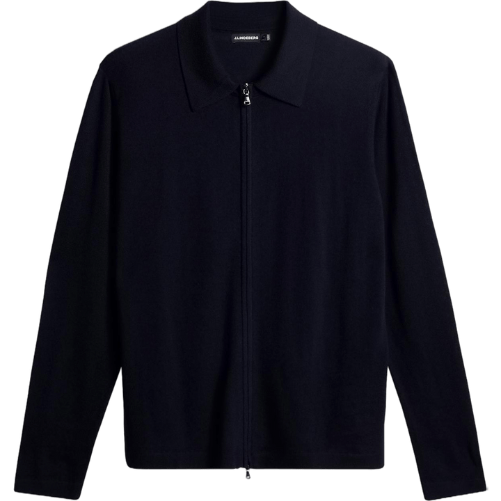 Kaleb Merino Zip Cardigan Jl Navy