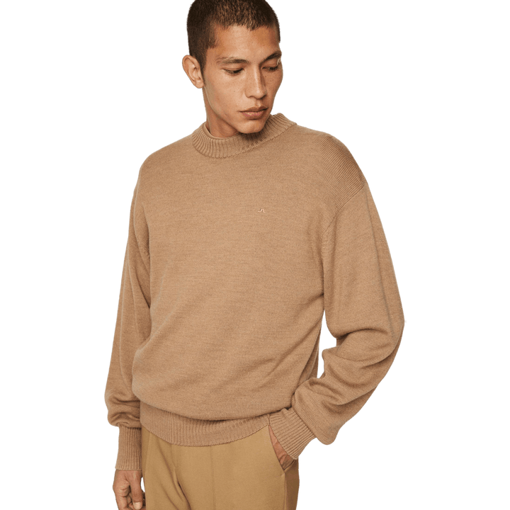 Kino Merino Crew Tiger Marrone Melange
