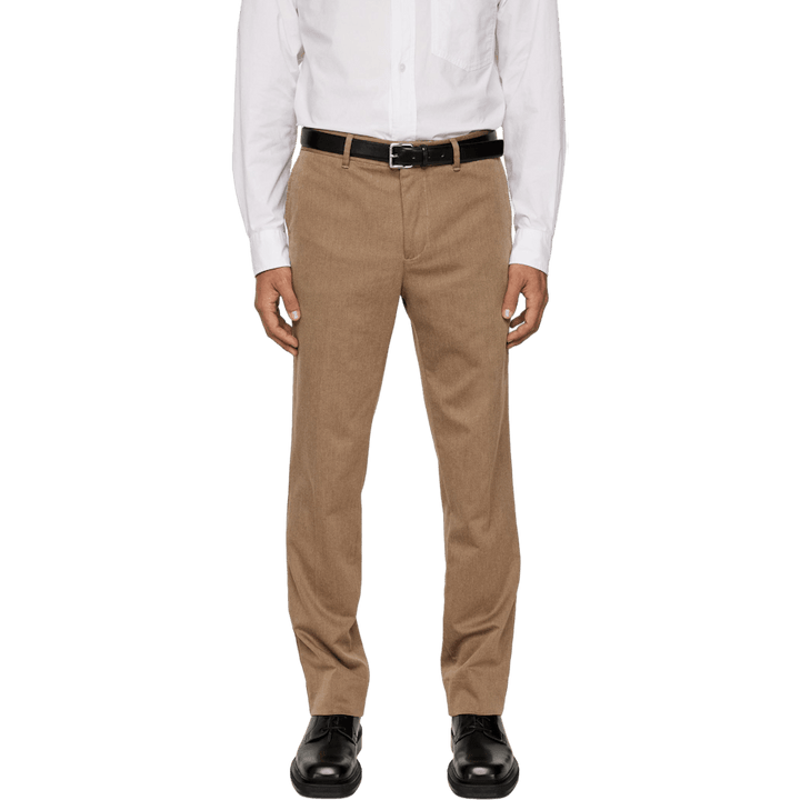 Lois C Flannel Twill Pants Tiger Brown