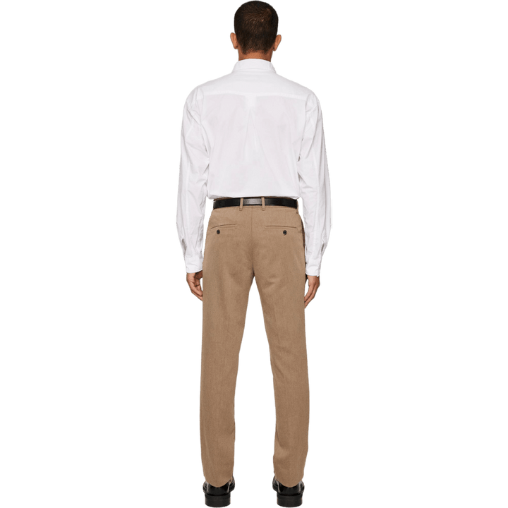 Lois C Flannel Twill Pants Tiger Brown