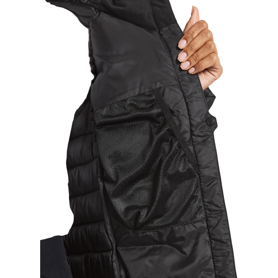 June Wns Jkt Black