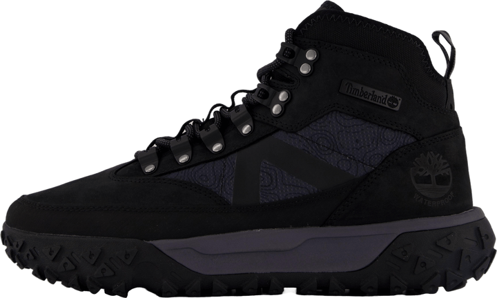 Mid Lace Up Voděodolná turistika Jet Black