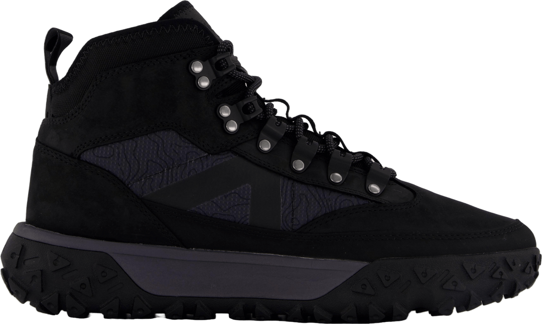 Mid Lace Up Voděodolná turistika Jet Black