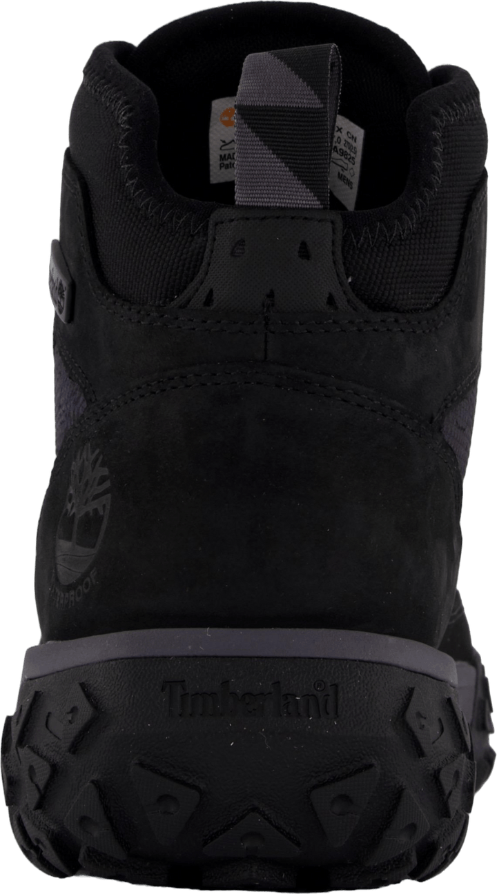 Mid Lace Up Voděodolná turistika Jet Black