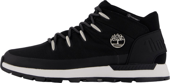 Mid Lace Up Vedenpitävä Sneaker Jet Black