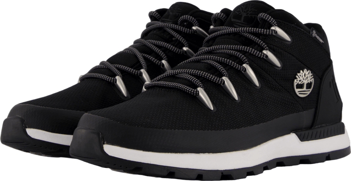 Mid Lace Up Vedenpitävä Sneaker Jet Black