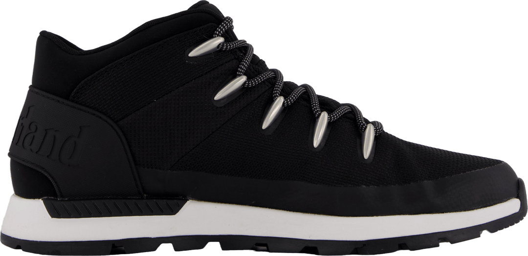 Mid Lace Up Vedenpitävä Sneaker Jet Black