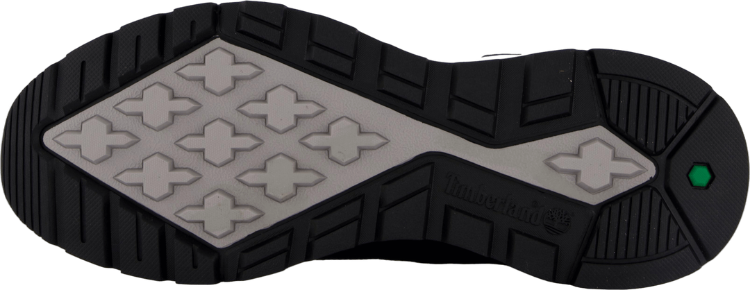 Mid Lace Up Vedenpitävä Sneaker Jet Black