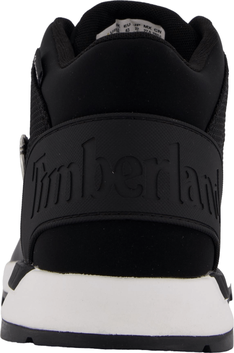 Mid Lace Up Vedenpitävä Sneaker Jet Black