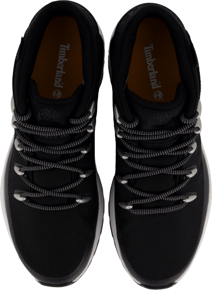 Mid Lace Up Vedenpitävä Sneaker Jet Black