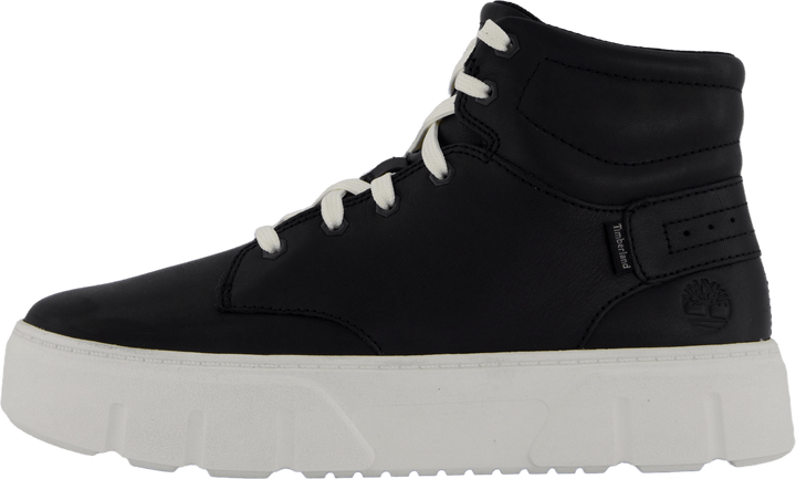 Sneaker à lacets haut de gamme Noir Plein Grain