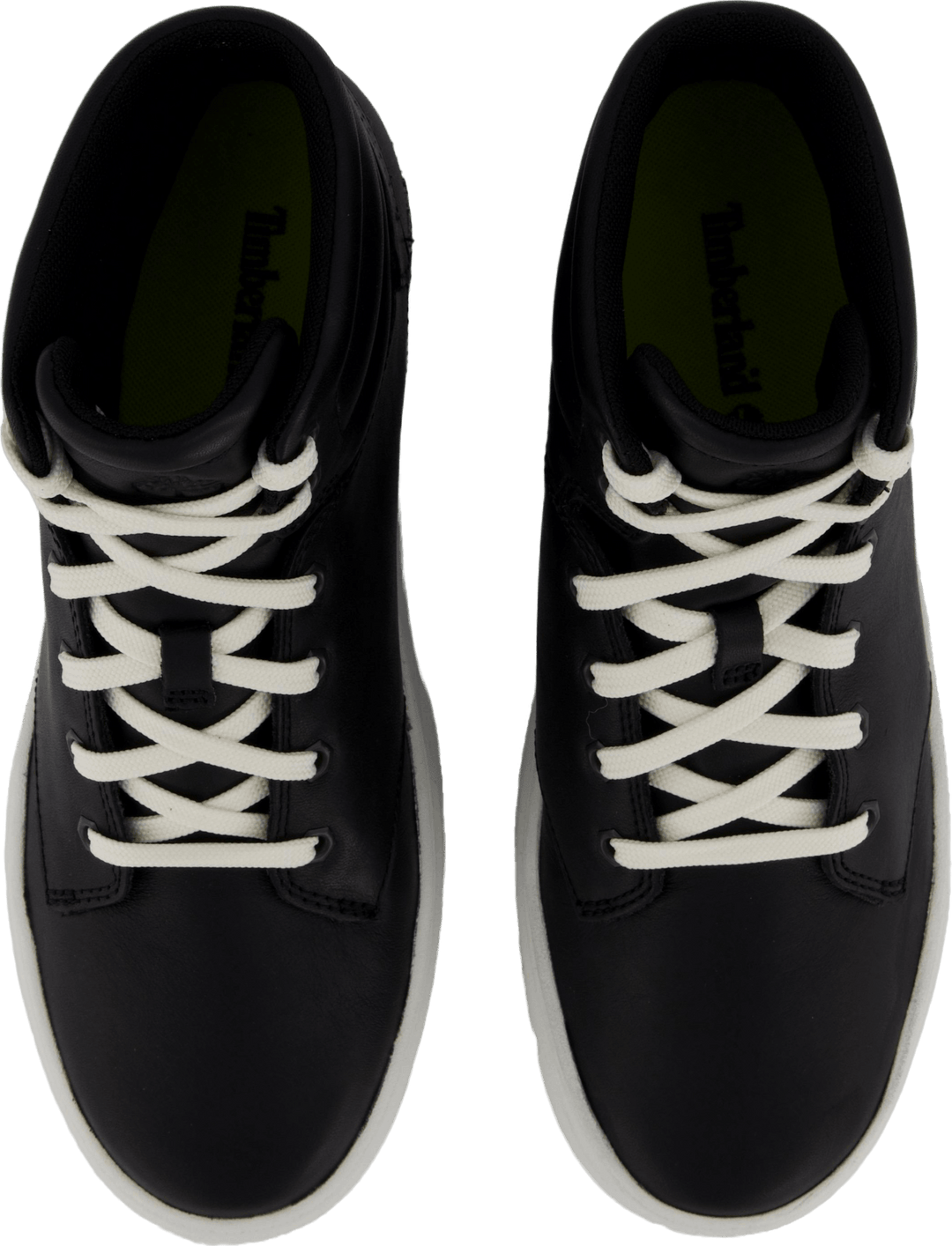 Sneaker à lacets haut de gamme Noir Plein Grain