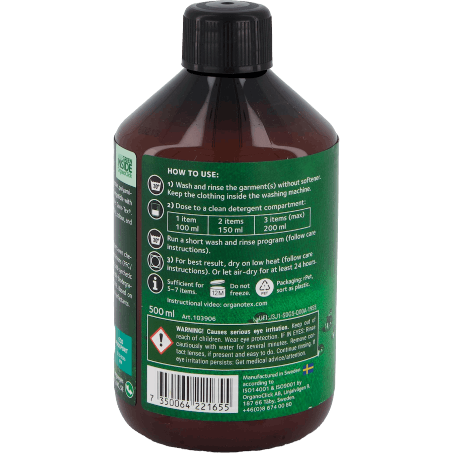Wash-In textile waterproofing 500 ml