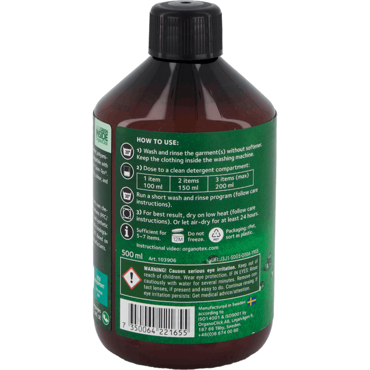 Wash-In textile waterproofing 500 ml