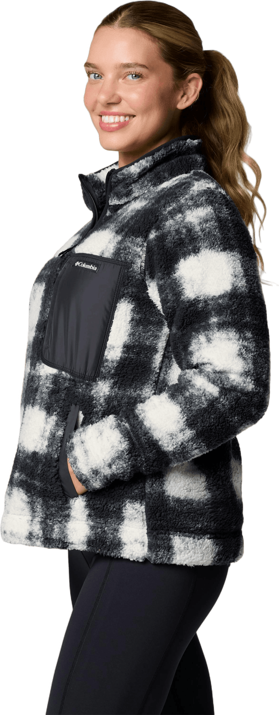 West Bend™ 1/4 Zip Ii Chalk Omblur Tonal