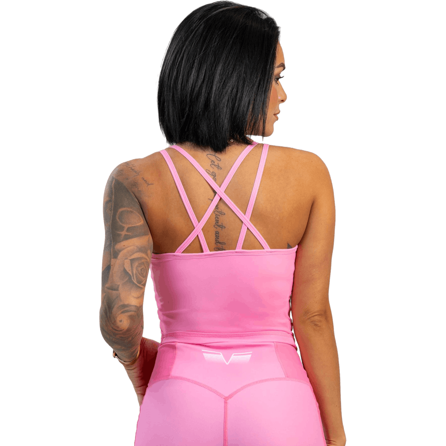 Pastel Paradise Tank Top Pink