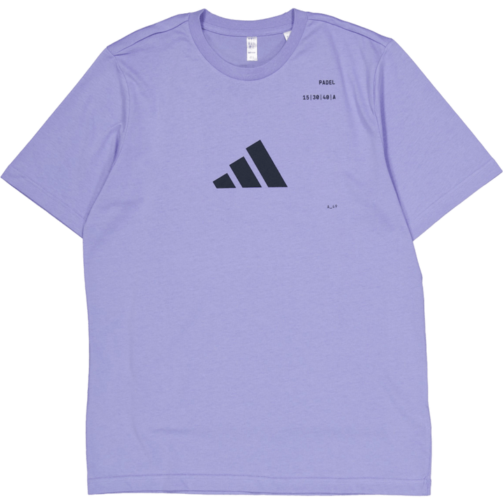 T-shirt graphique bleu catégorie Padel