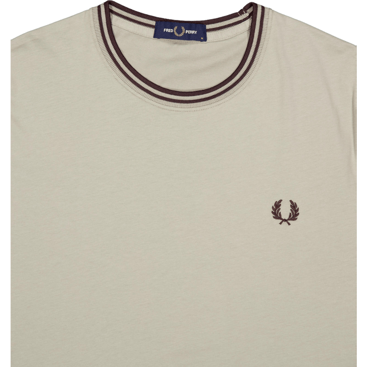 Twin Tipped T-Shirt Warmes Grau/Ziegelstein