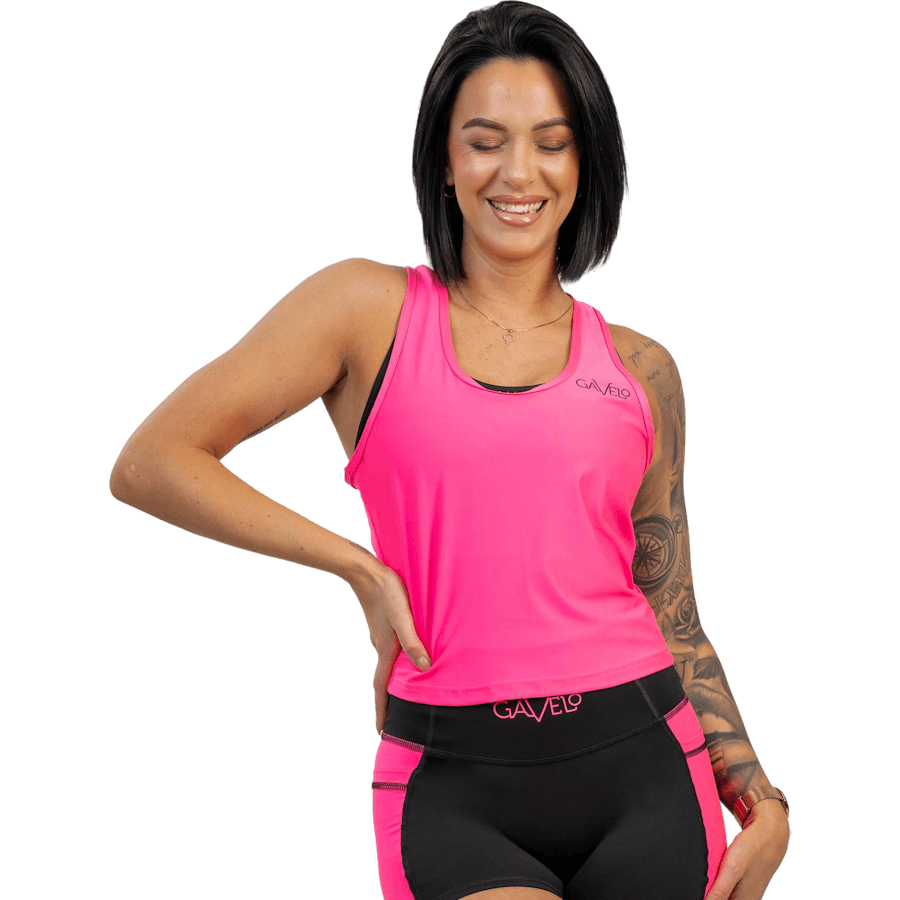 Canotta Rosa Neon Blaze