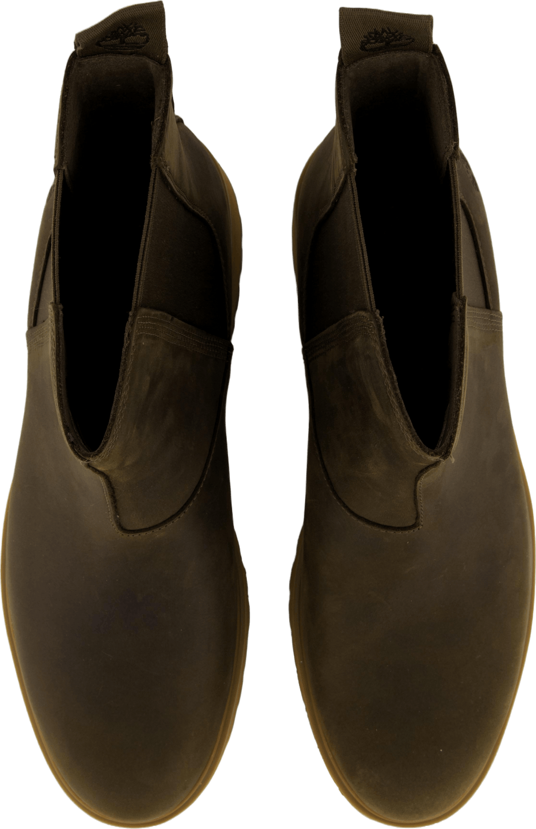 Mid Chelsea Boot Olv Full Grain