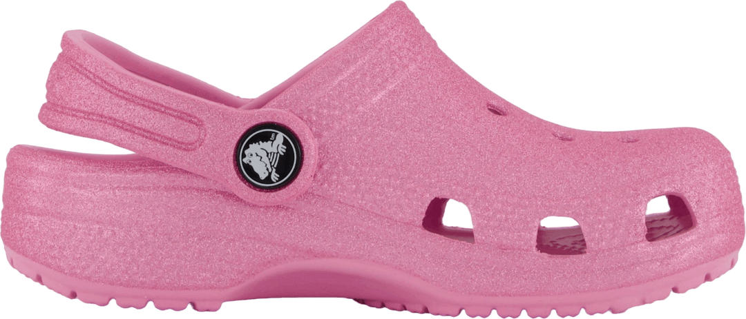 Classic Glitter Clog T Pink Tweed Glitter