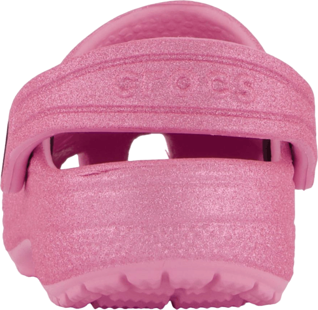 Classic Glitter Clog T Pink Tweed Glitter