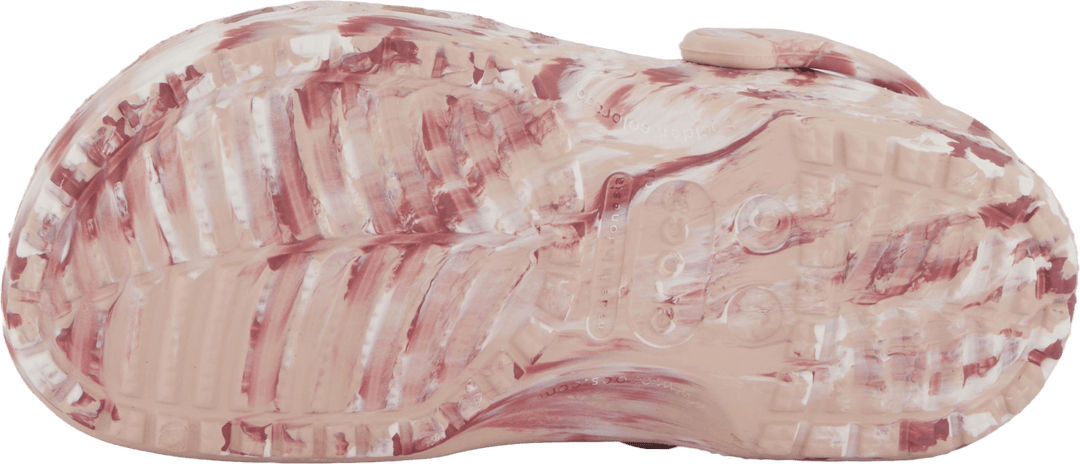 Classic Marbled Clog K Quartz/multi